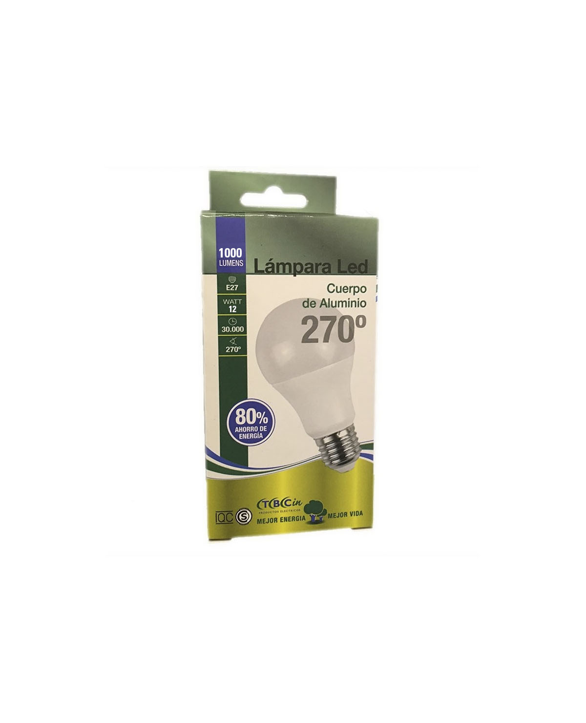 Lampara Led Tbcin Luz Calida 12 Watts